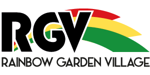 Logo der Austauschorganisation Rainbow Garden Village